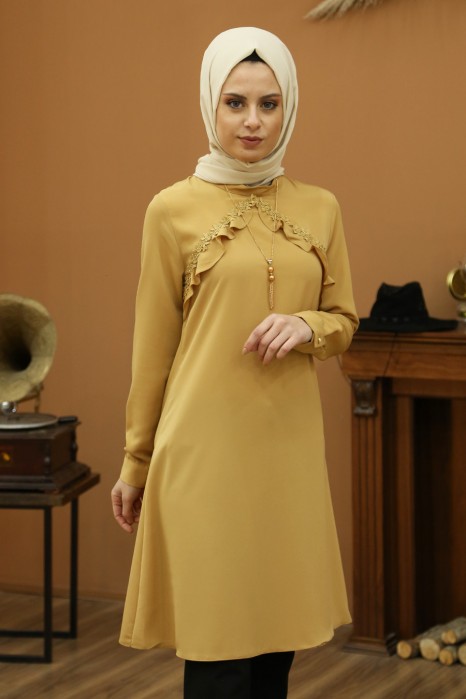 ECRU COLOR TUNIC