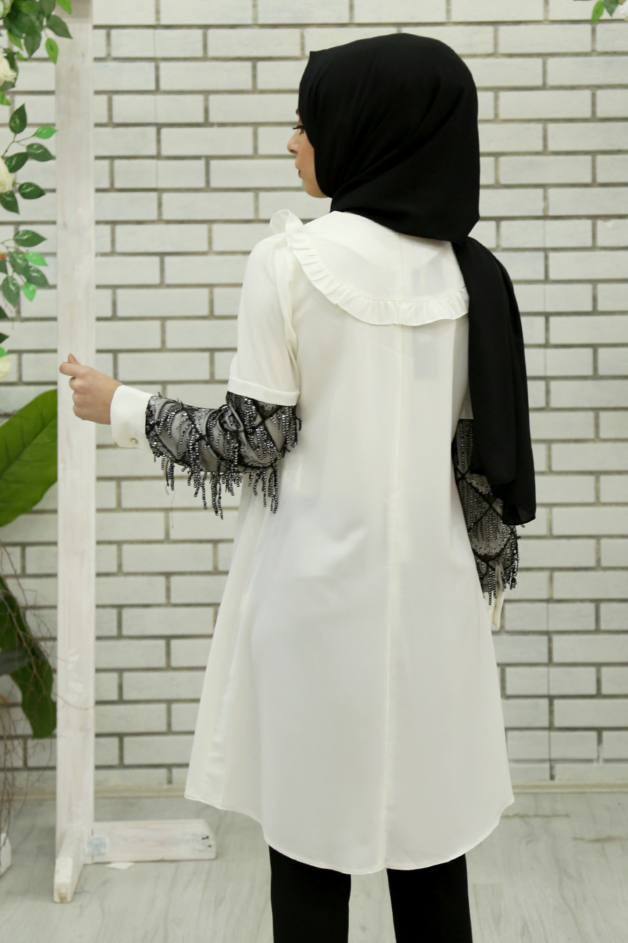 ECRU COLOR TUNIC