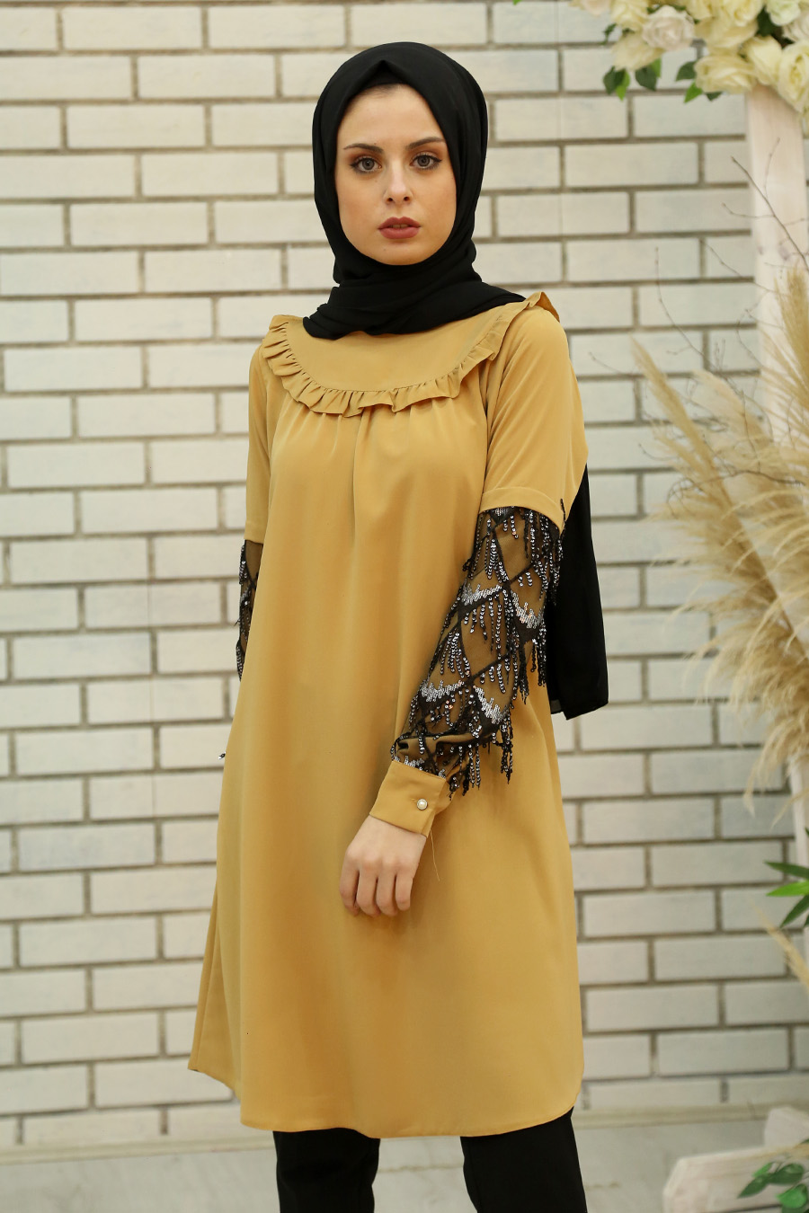 MUSTARD TUNIC  MUSTARD TUNIC