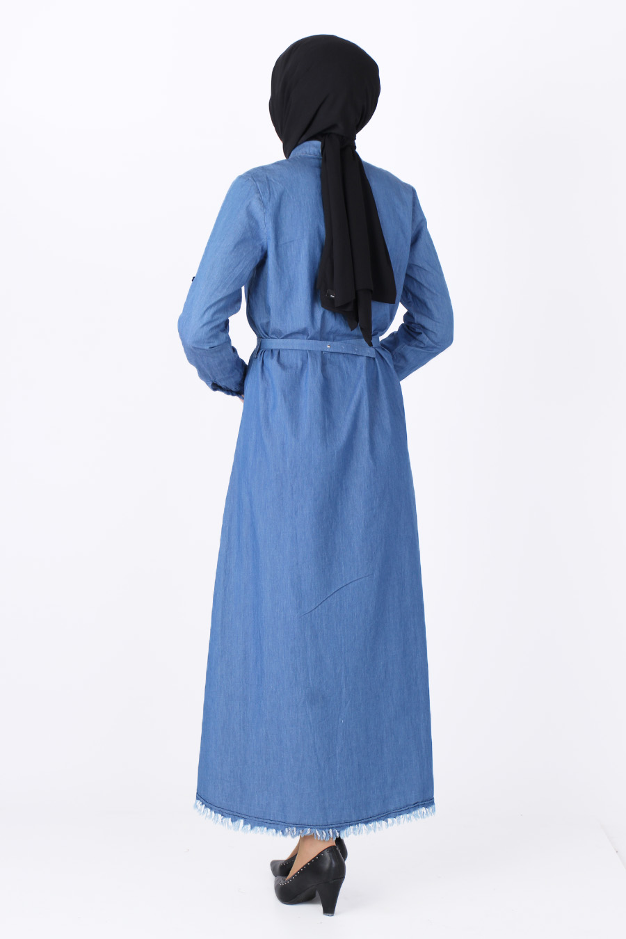 DARK BLUE JEAN DRESS