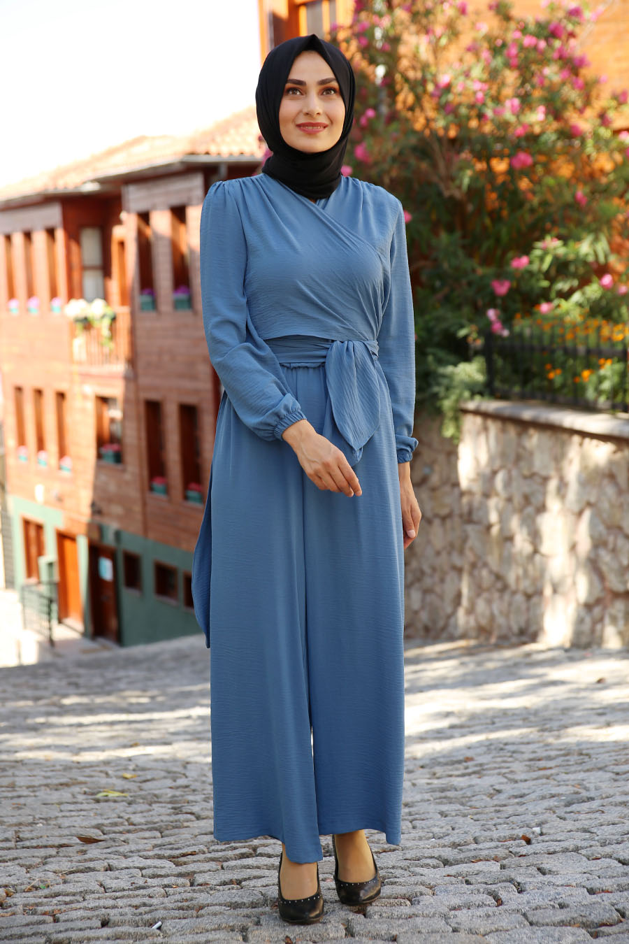 INDIGO COLOR JUMPSUIT  INDIGO COLOR JUMPSUIT