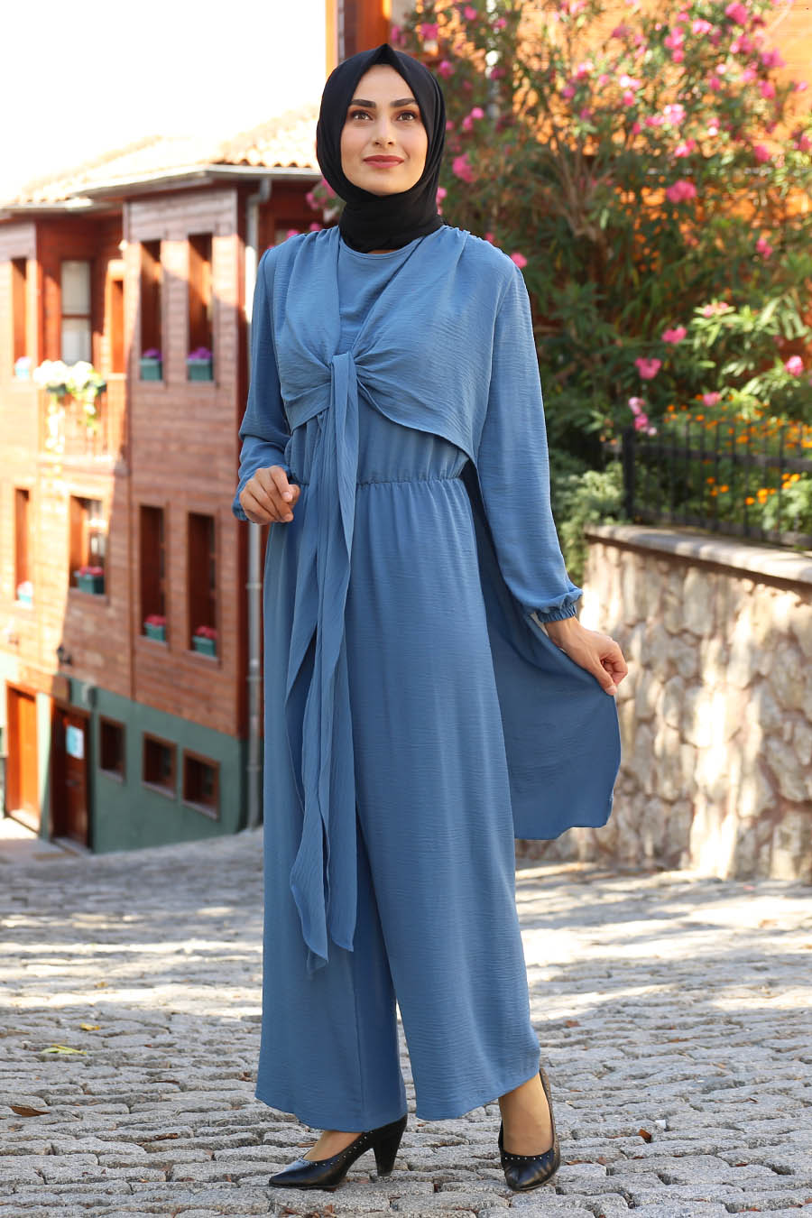 INDIGO COLOR JUMPSUIT  INDIGO COLOR JUMPSUIT