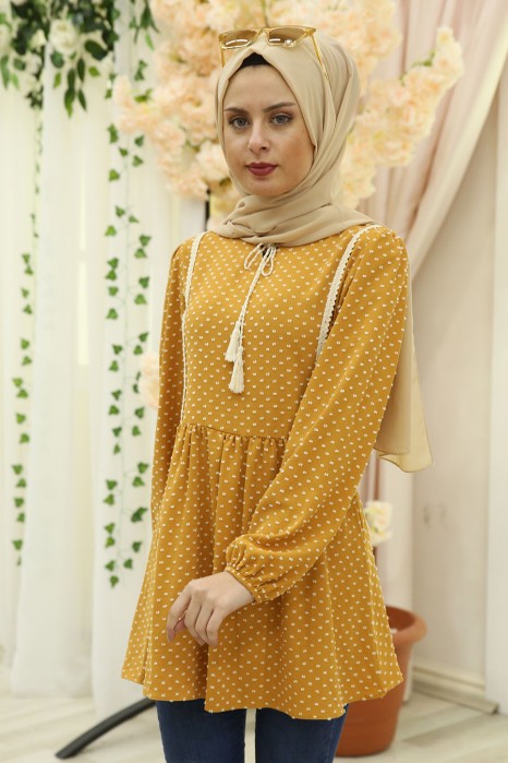 MUSTARD TUNIC  