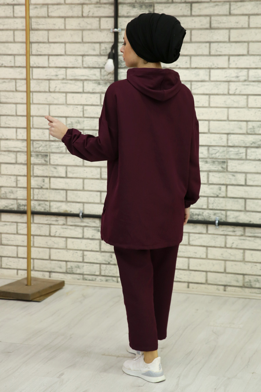 PURPLE TUNIC AND PANT SUIT 