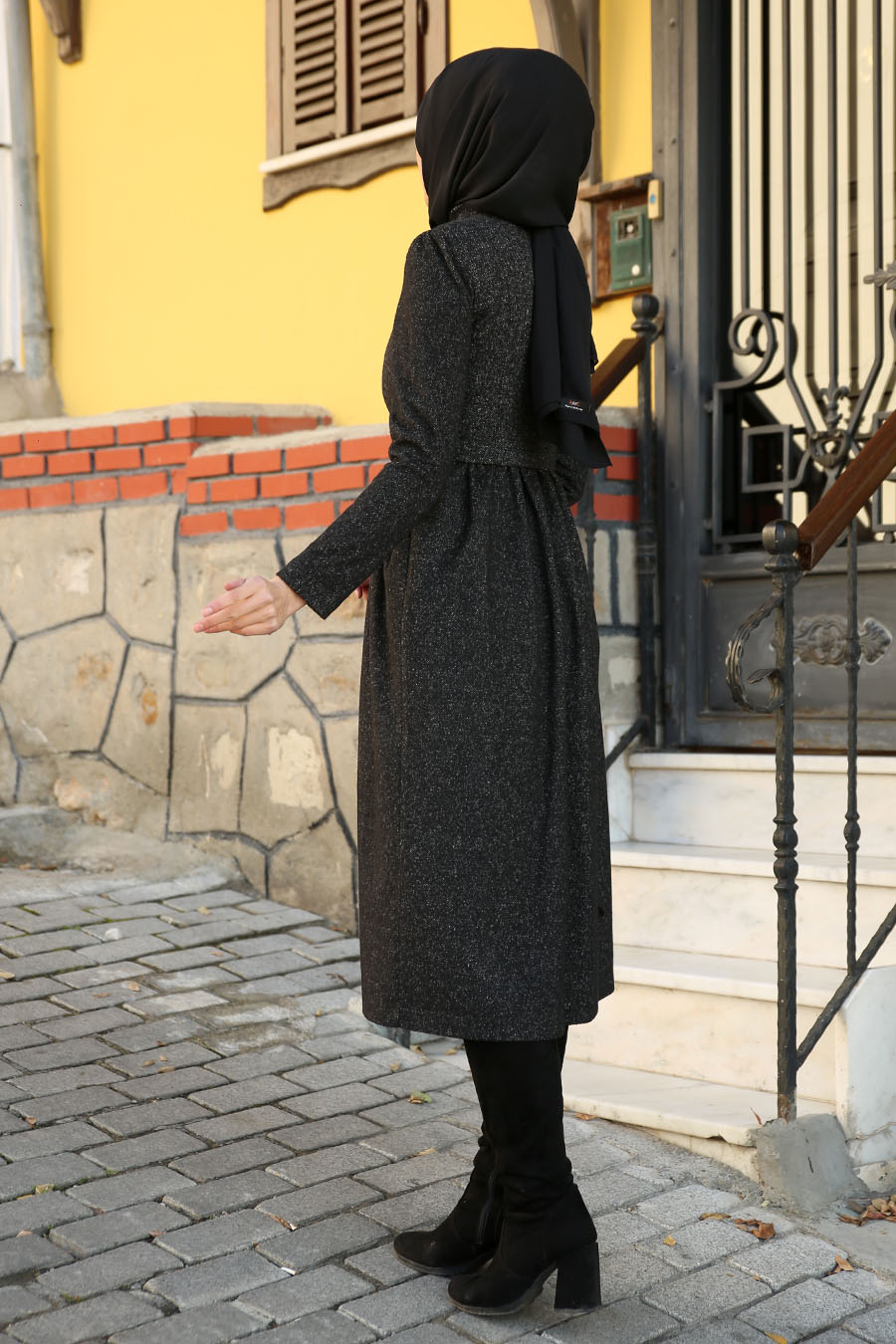 TRENCH COAT - DARK GREY TRENCH COAT - DARK GREY