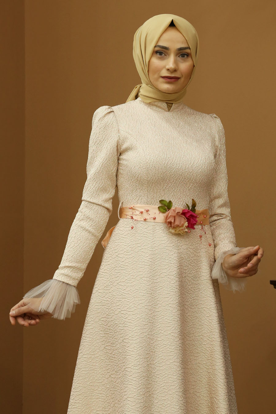 POWDER PINK EVENING DRESS 