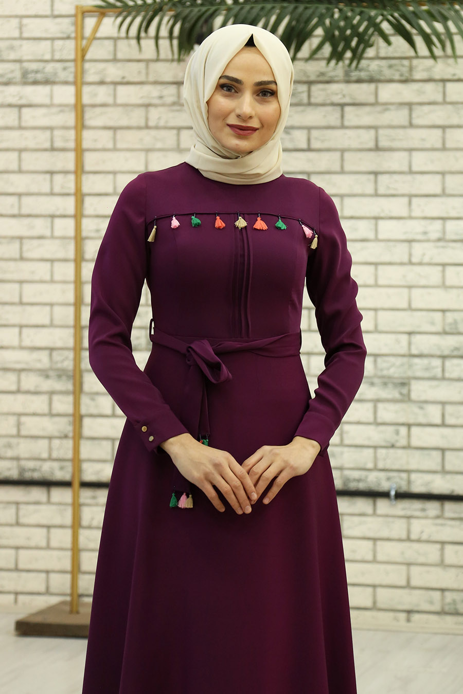 PLUM DRESS 