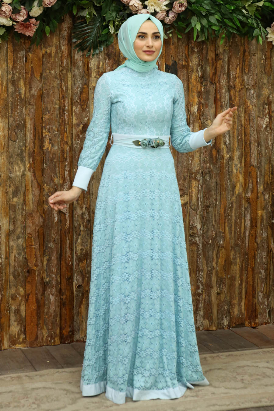 MINT EVENING DRESS 