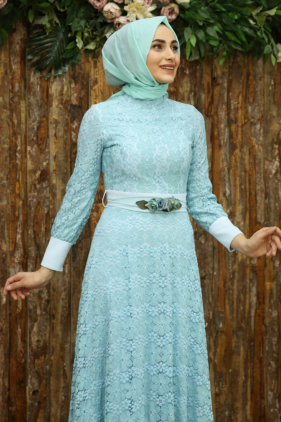 MINT EVENING DRESS 