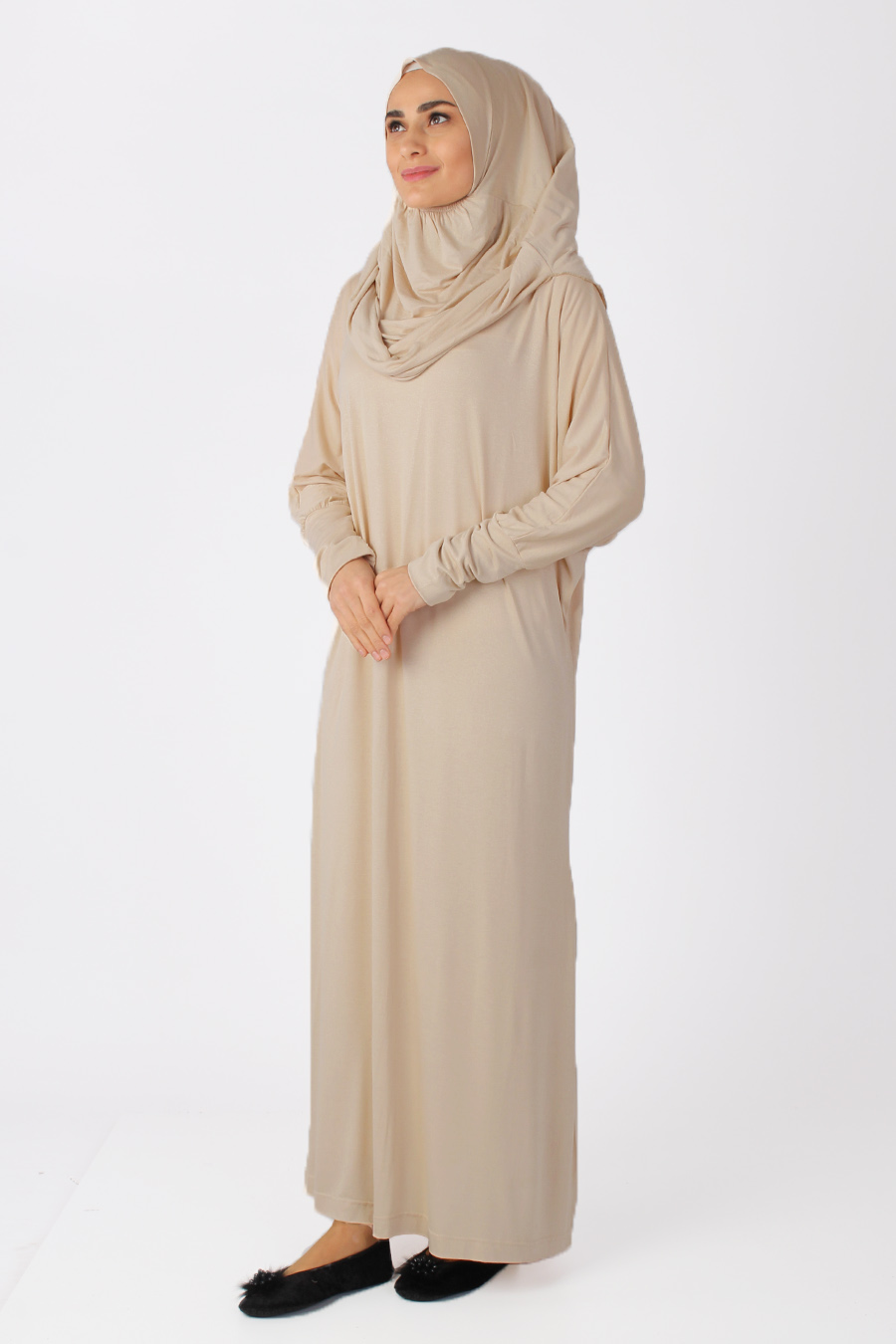 BEIGE PRATICAL PRAYER DRESS