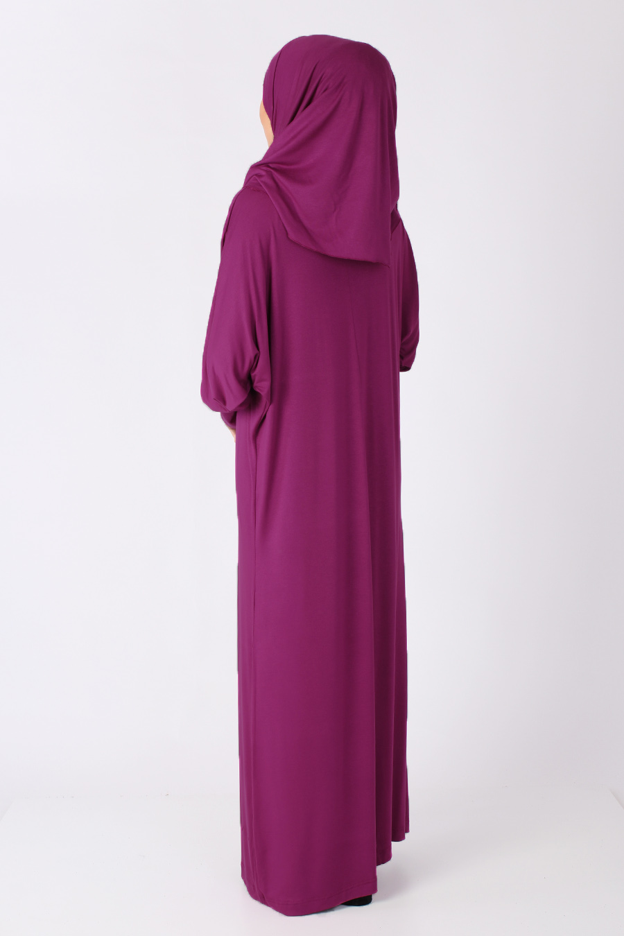 FUCHSIA PRATICAL PRAYER DRESS FUCHSIA PRATICAL PRAYER DRESS