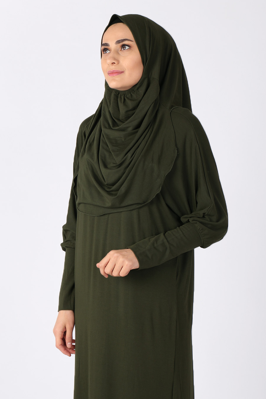 KHAKI PRATICAL PRAYER DRESS KHAKI PRATICAL PRAYER DRESS