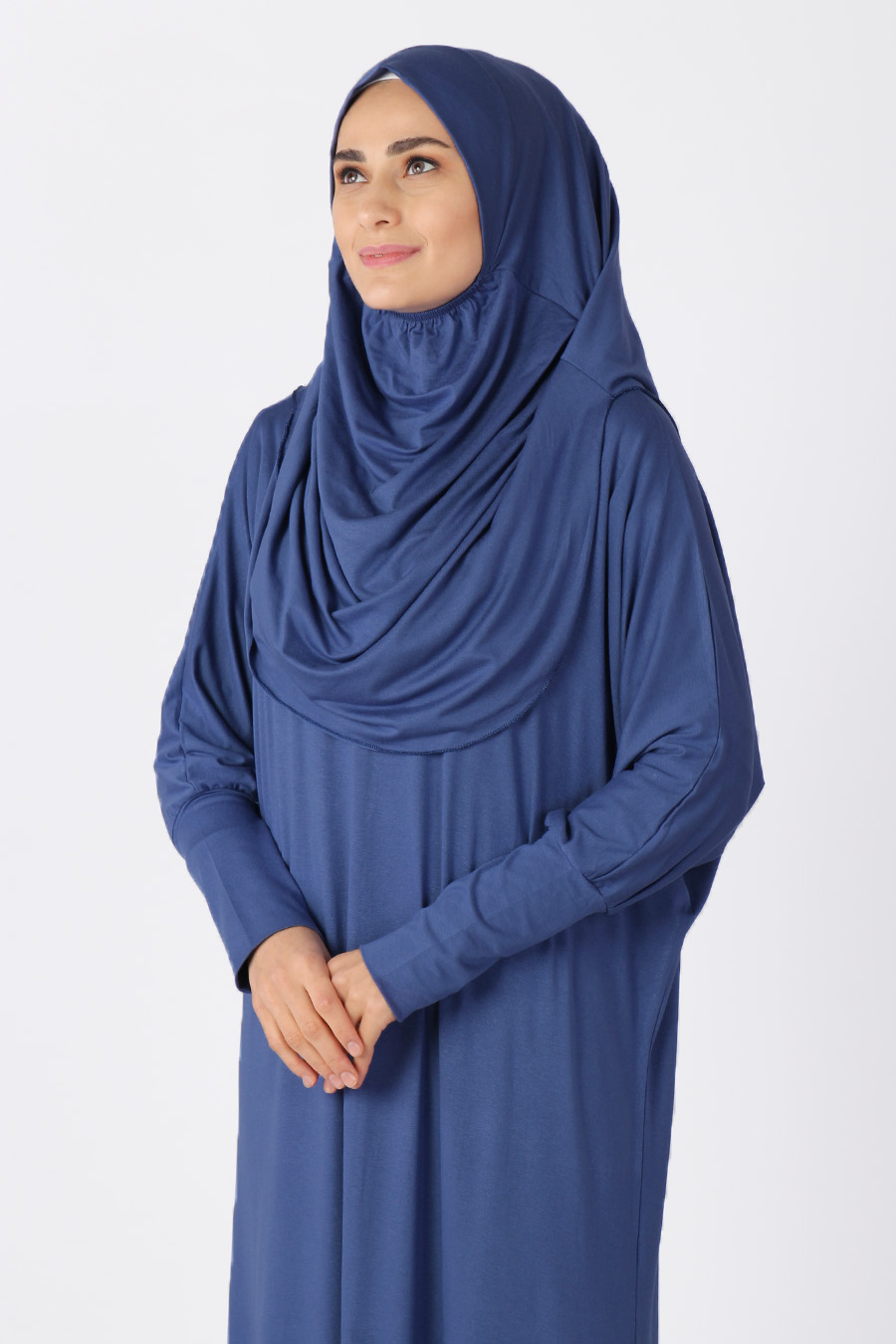 INDIGO COLOR PRATICAL PRAYER DRESS