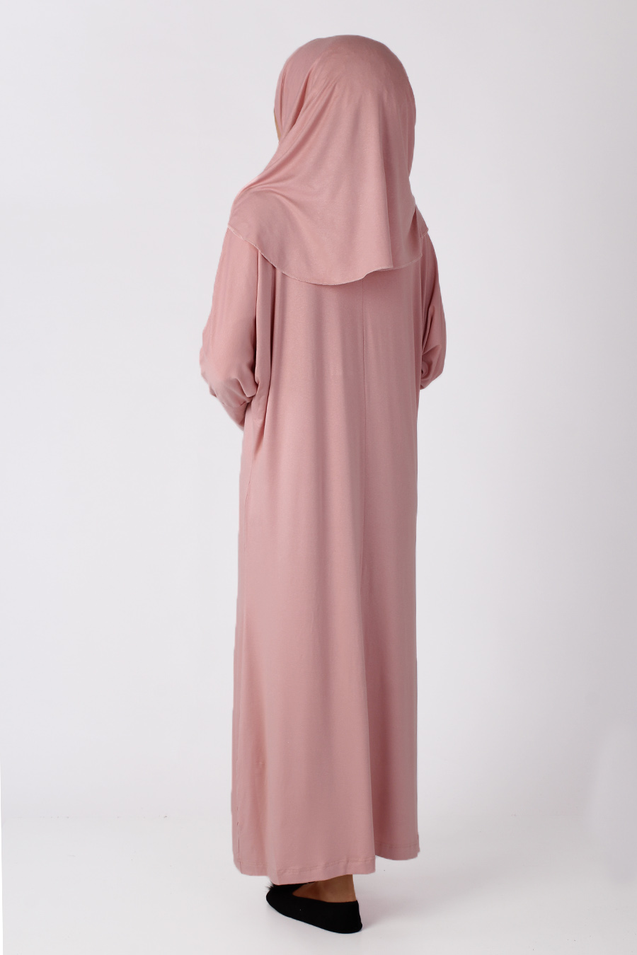 POWDER PINK PRATICAL PRAYER DRESS POWDER PINK PRATICAL PRAYER DRESS