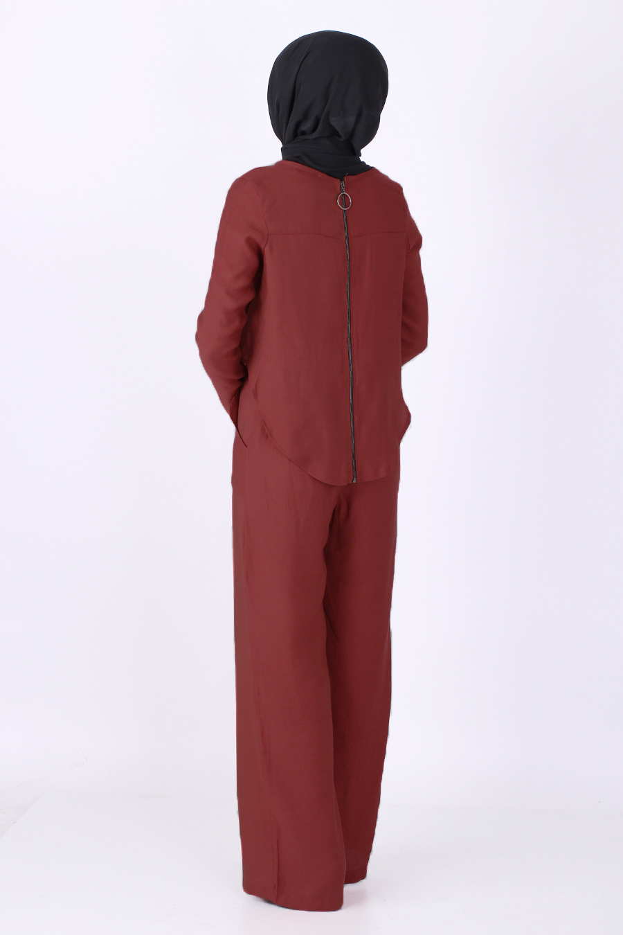 BRICK COLOR JUMPSUIT BRICK COLOR JUMPSUIT