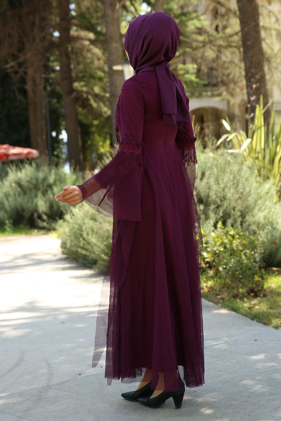 PURPLE EVENING DRESS PURPLE EVENING DRESS