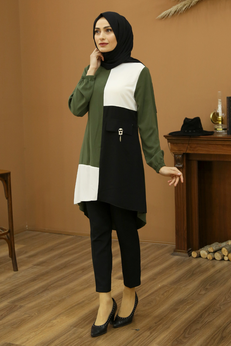 KHAKI TUNIC  KHAKI TUNIC