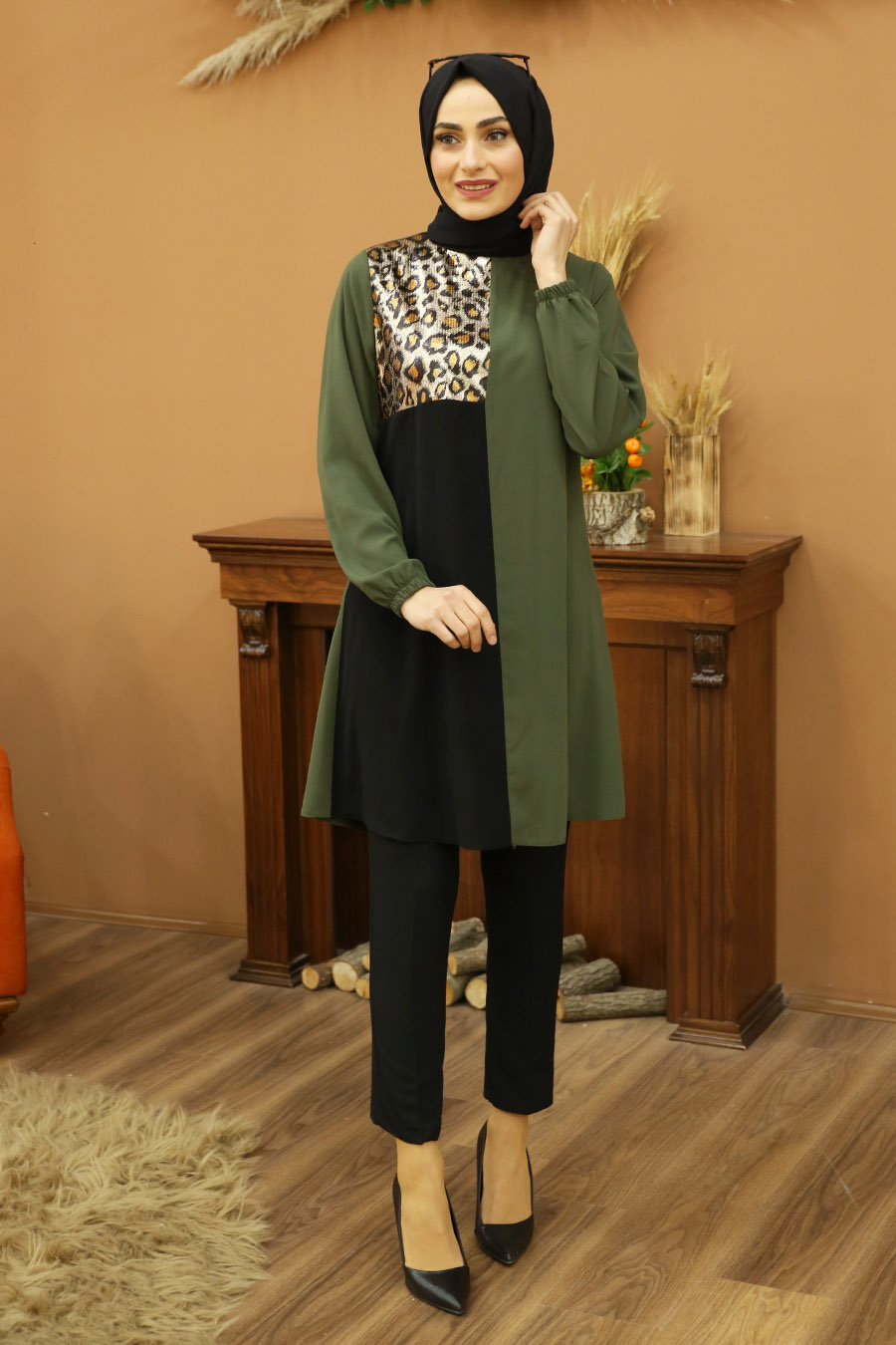 KHAKI TUNIC  KHAKI TUNIC