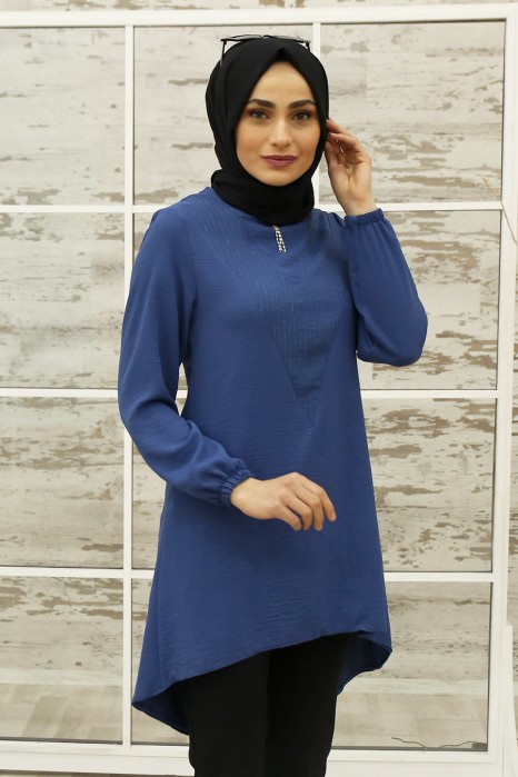INDIGO COLOR TUNIC 