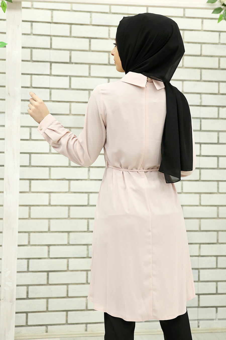POWDER PINK TUNIC  POWDER PINK TUNIC