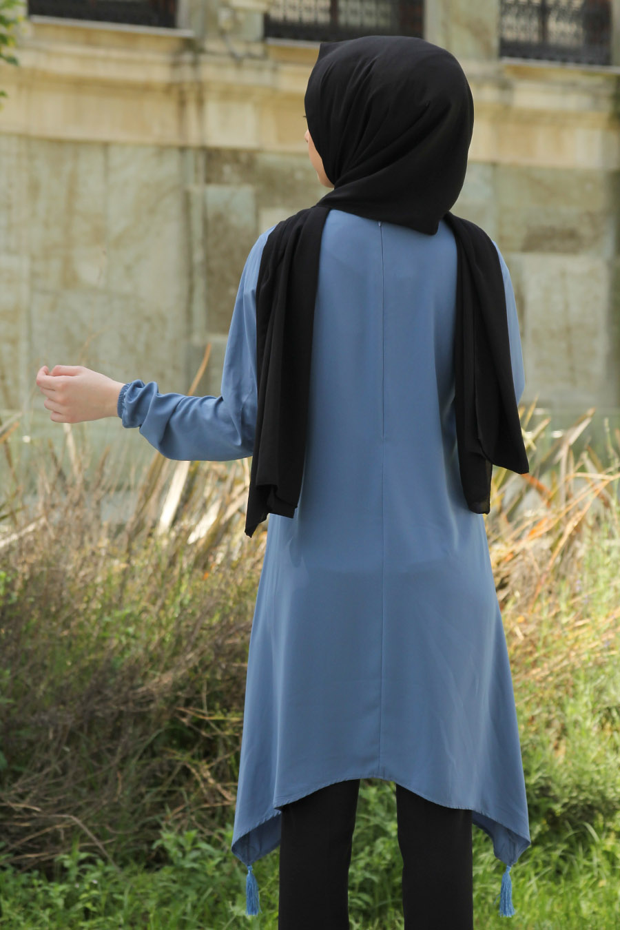 INDIGO COLOR TUNIC  INDIGO COLOR TUNIC