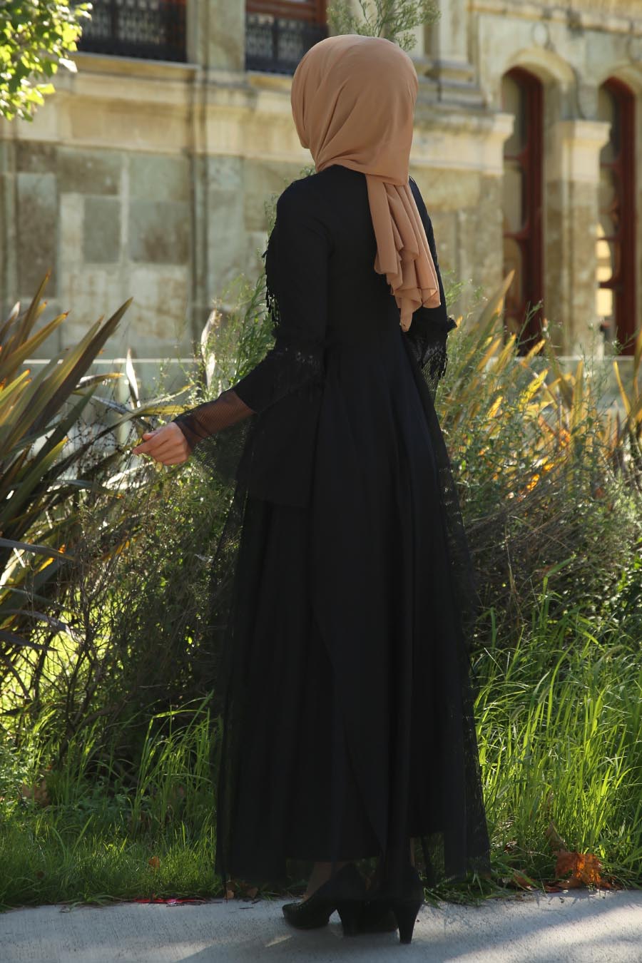 BLACK EVENING DRESS BLACK EVENING DRESS