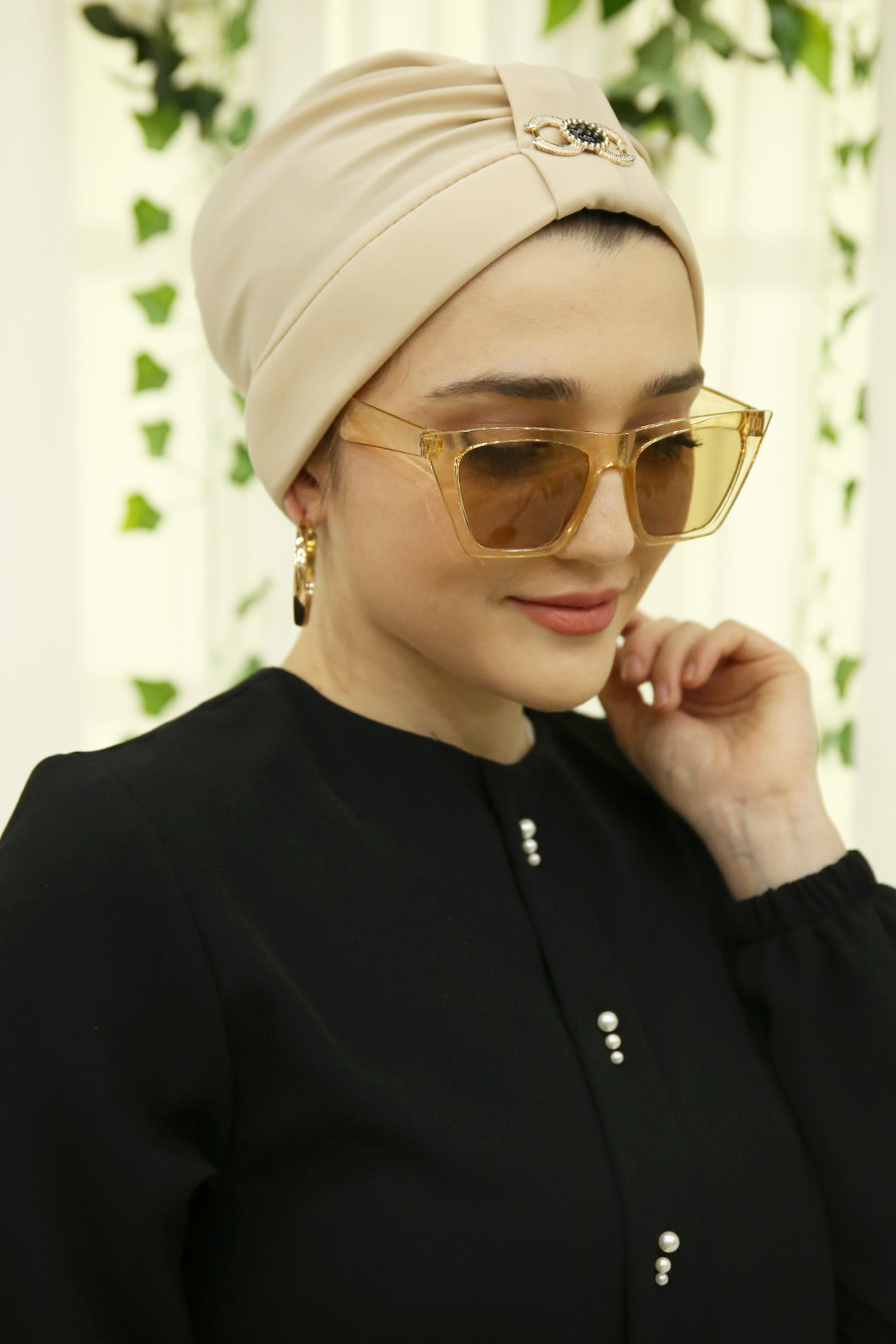 STONED INSTANT CREAM COLOR SCARF