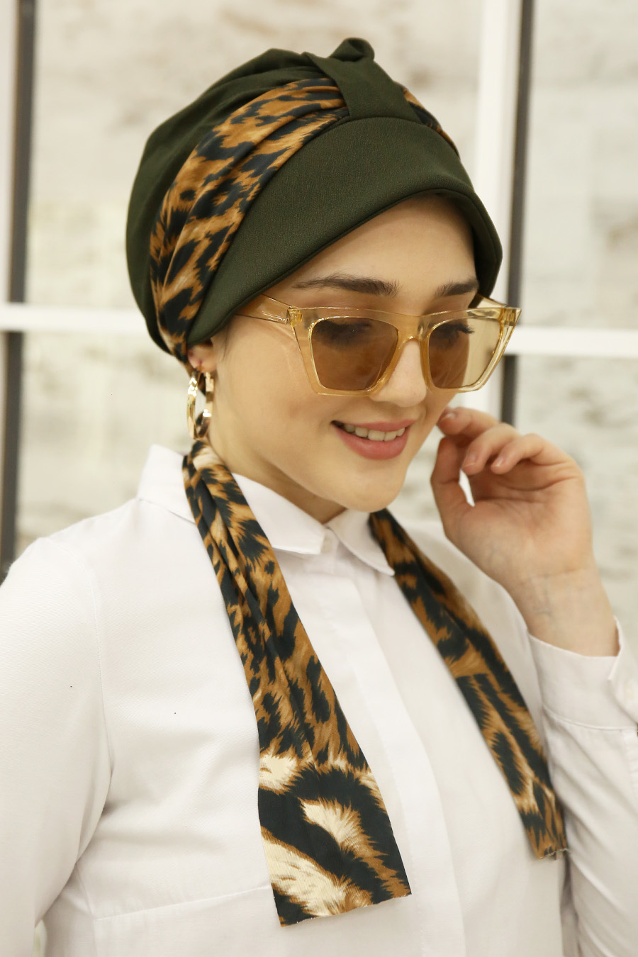 KHAKI SHAWL 