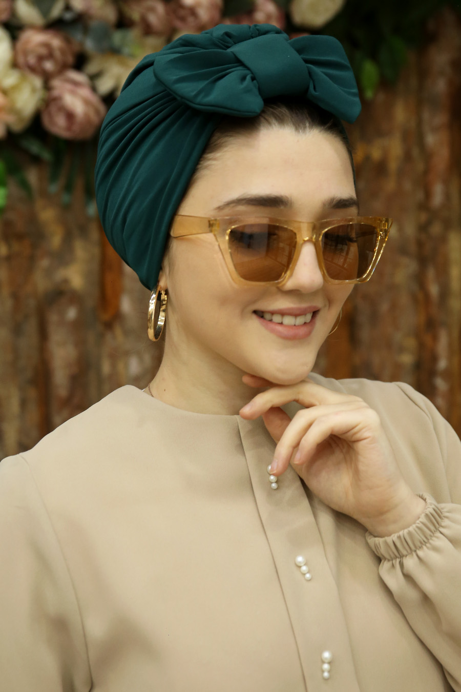 GREEN BOW INSTANT HIJAB