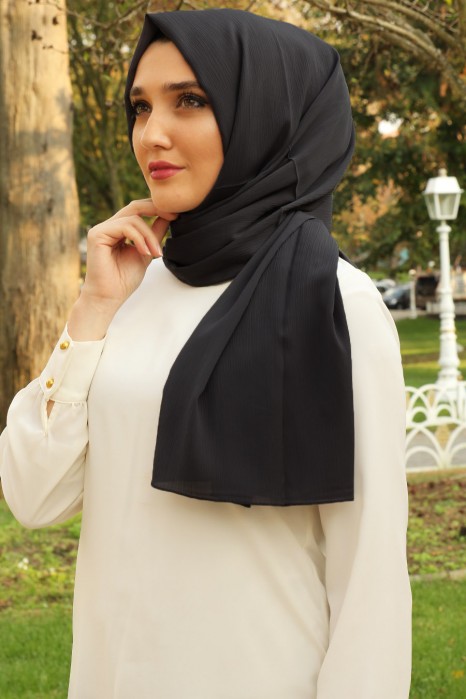 ANTHRACITE COLOR SHAWL