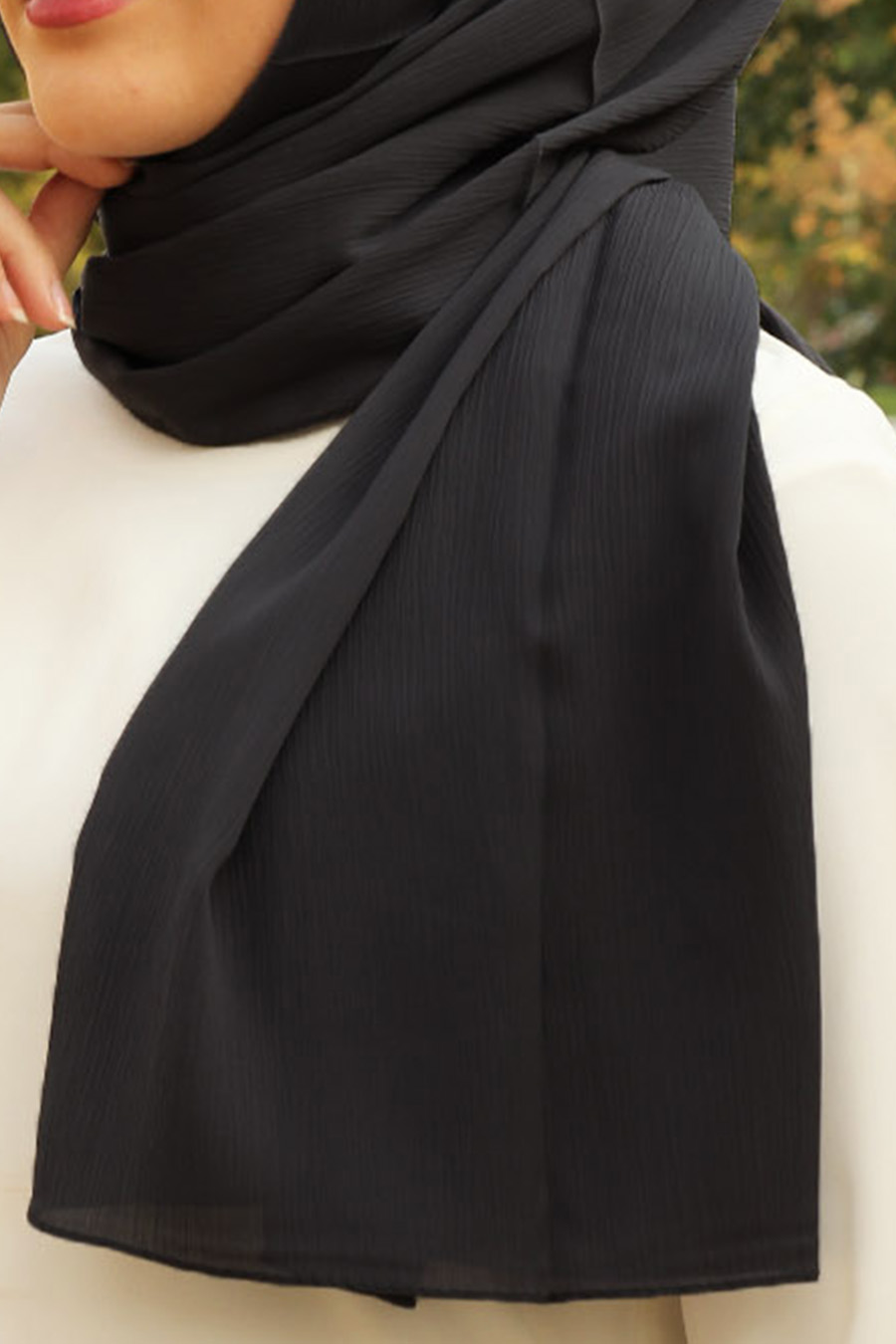 ANTHRACITE COLOR SHAWL