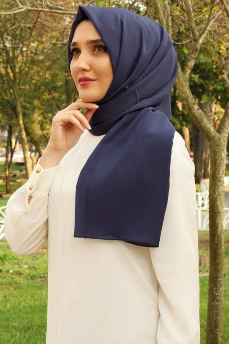 DARK BLUE SHAWL