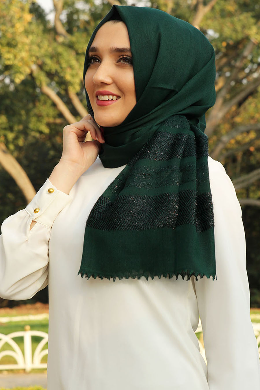GREEN SHAWL