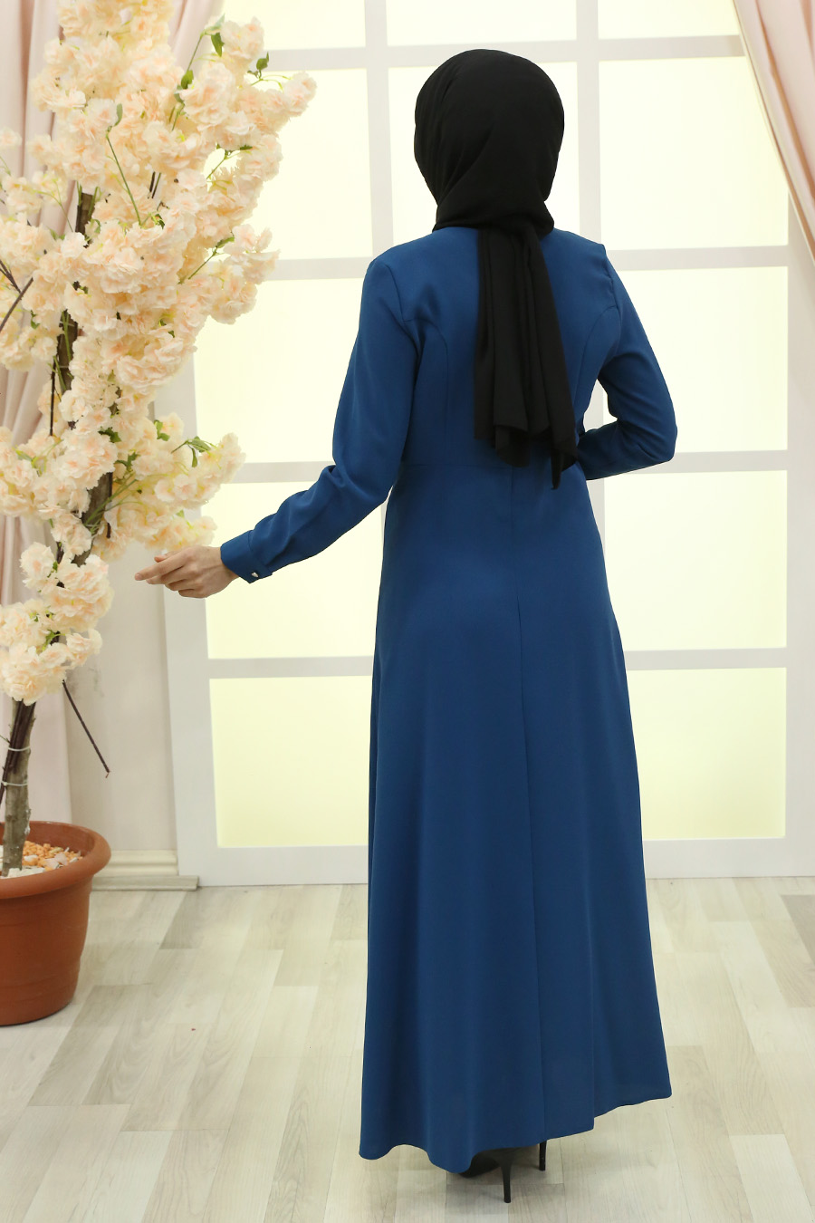 PETROLEUM BLUE DRESS