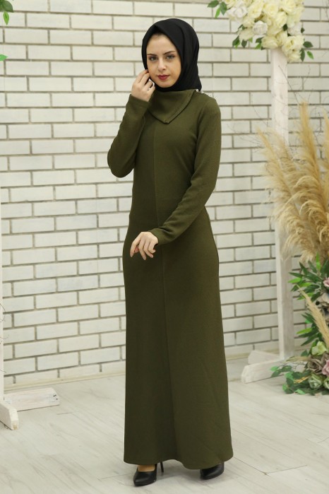 KHAKI DRESS