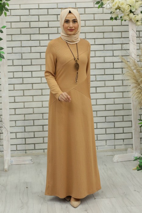 GOLD COLOR DRESS 
