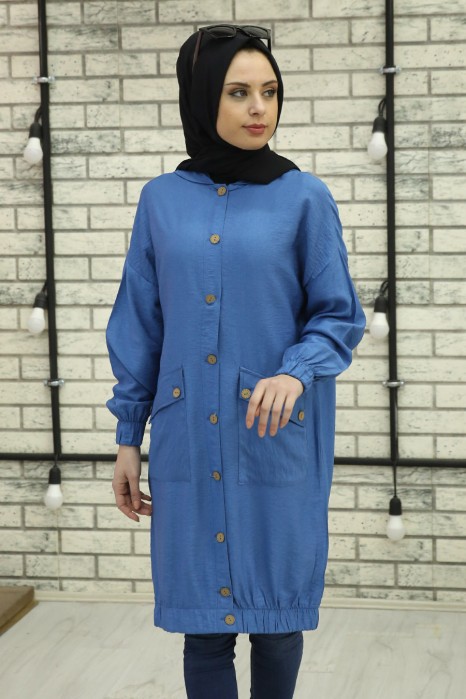 INDIGO COLOR COAT 