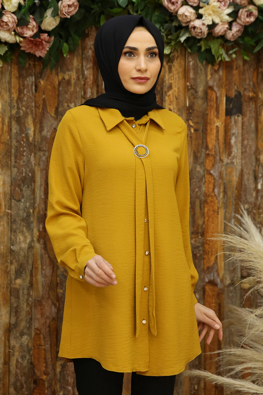MUSTARD TUNIC  MUSTARD TUNIC