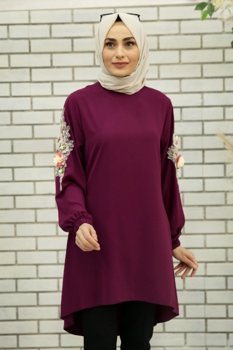 PLUM TUNIC