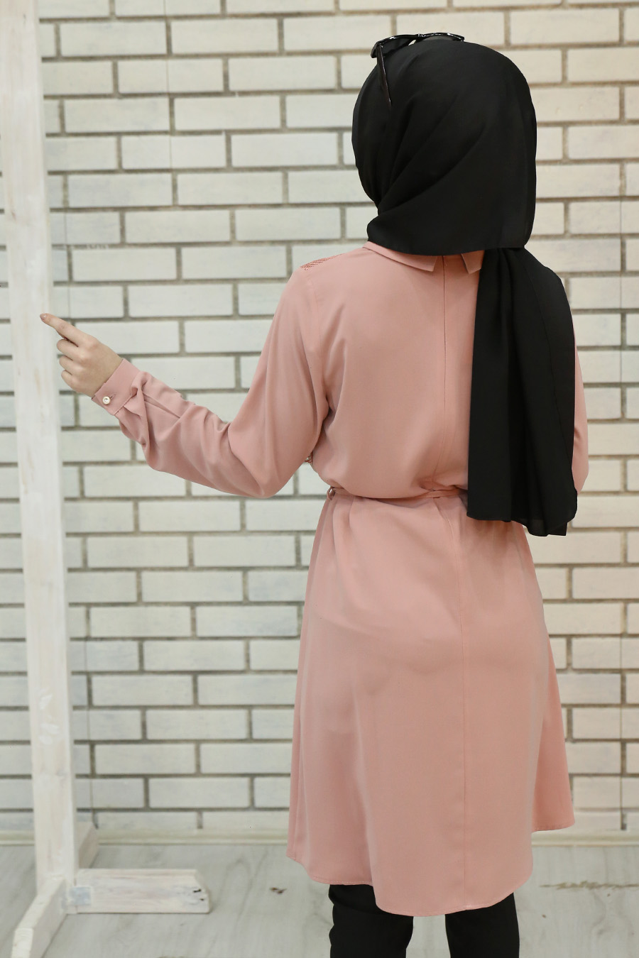 POWDER PINK TUNIC POWDER PINK TUNIC