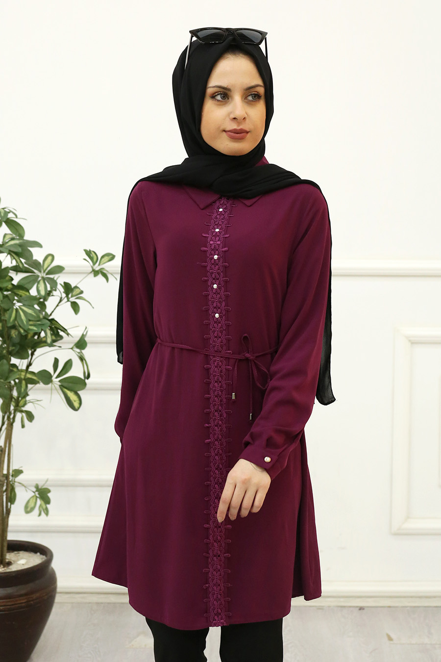 PLUM TUNIC  PLUM TUNIC