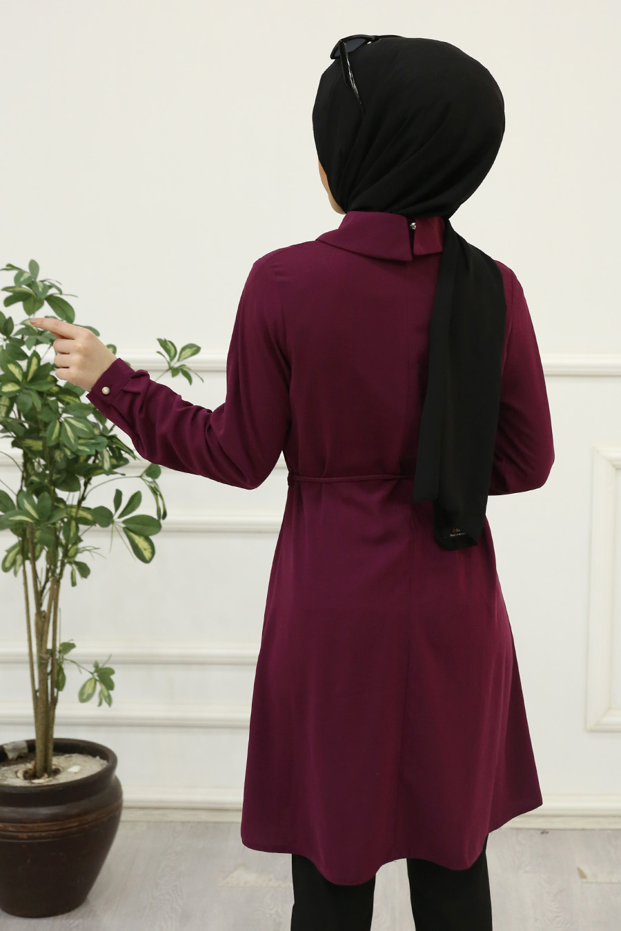 PLUM TUNIC  PLUM TUNIC