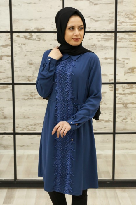 INDIGO COLOR TUNIC 