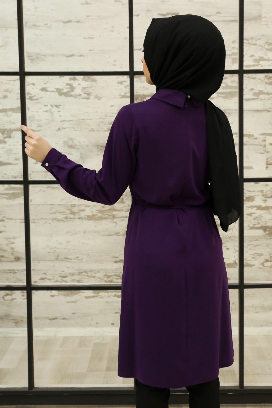 PURPLE TUNIC  PURPLE TUNIC