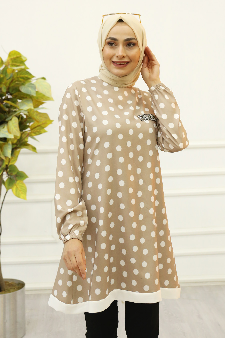 BEIGE TUNIC  