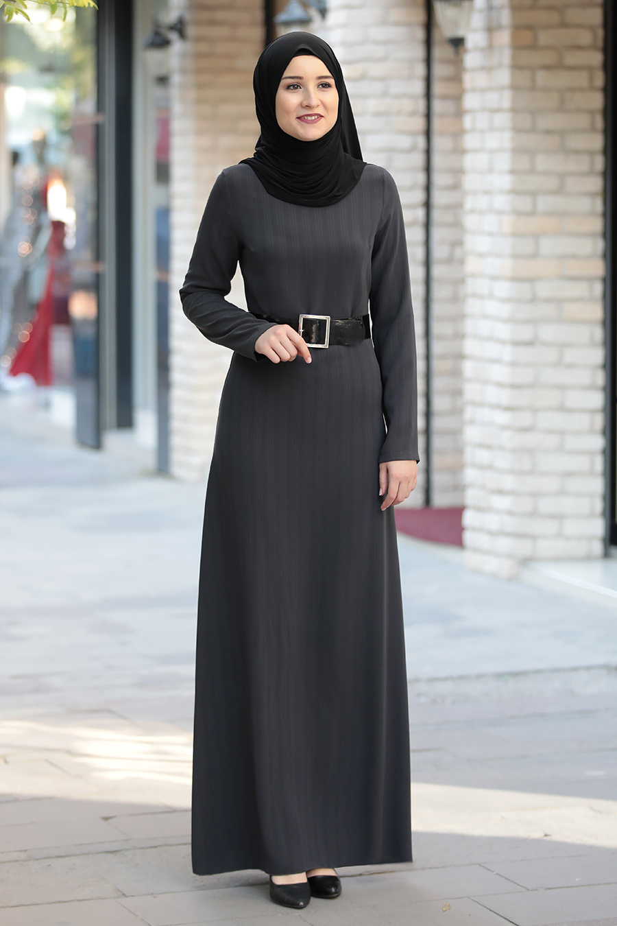 ANTHRACITE COLOR DRESS