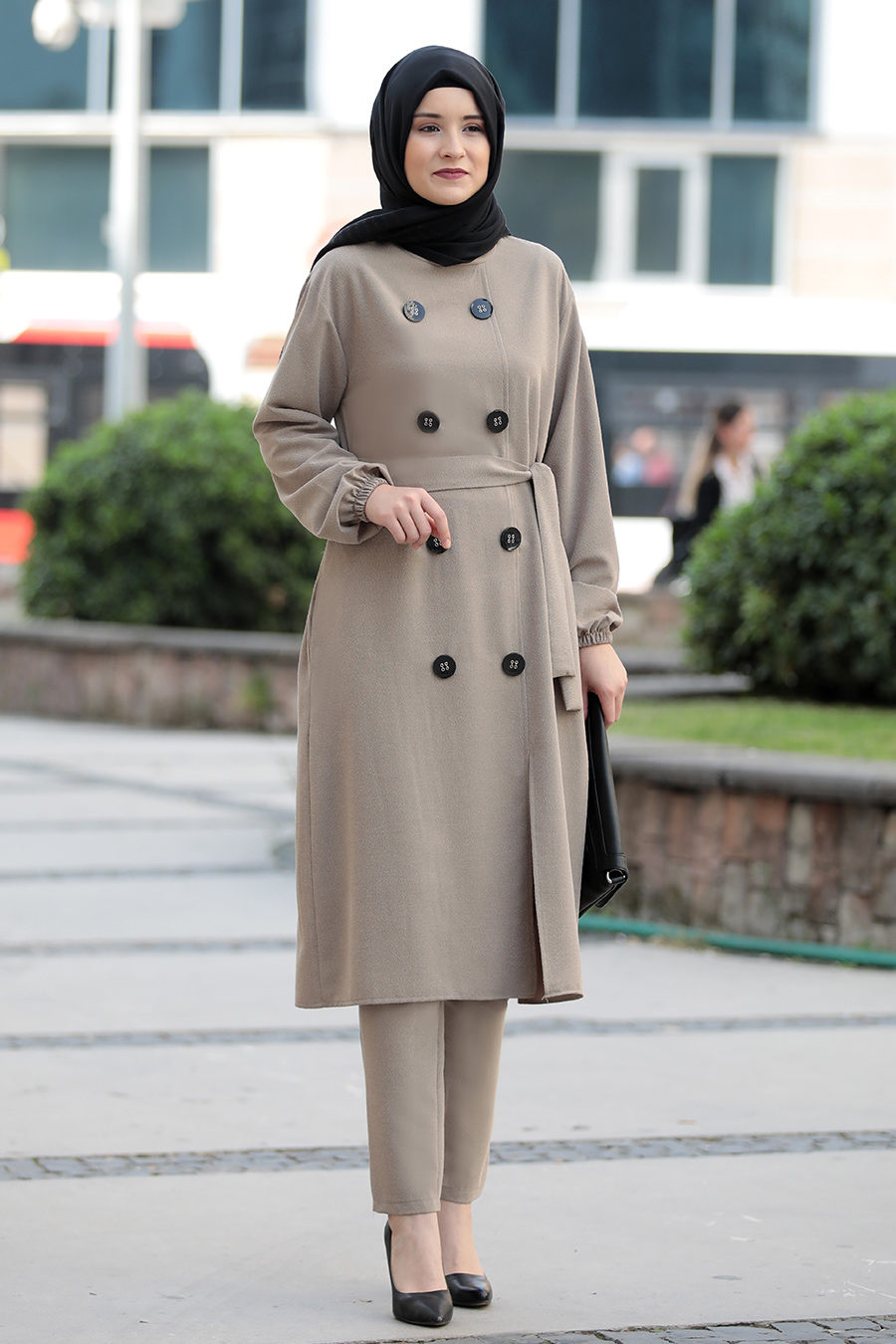 VISON COLOR COAT AND PANT SUIT VISON COLOR COAT AND PANT SUIT