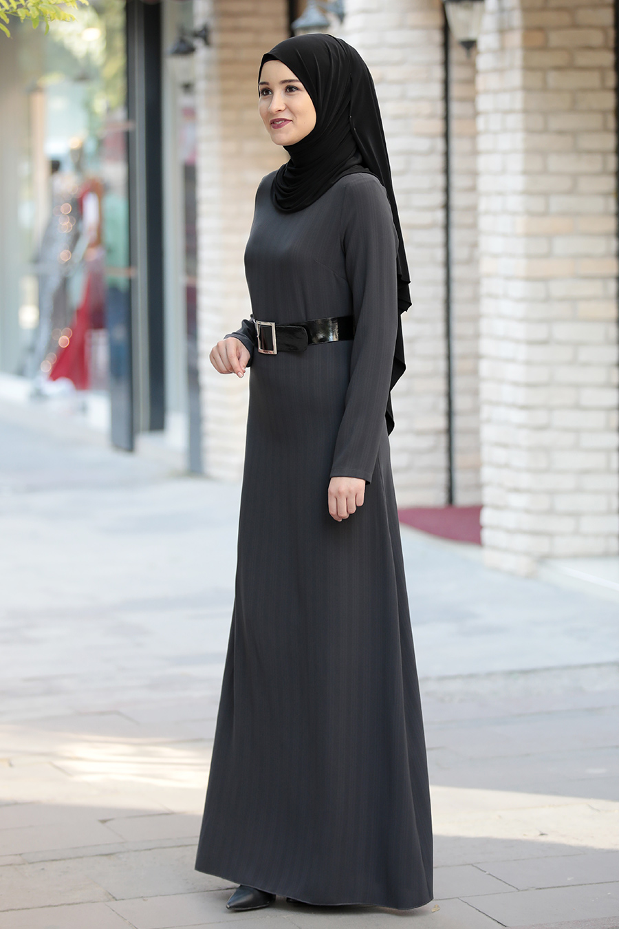 ANTHRACITE COLOR DRESS