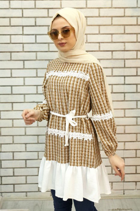 TAN COLOR TUNIC  