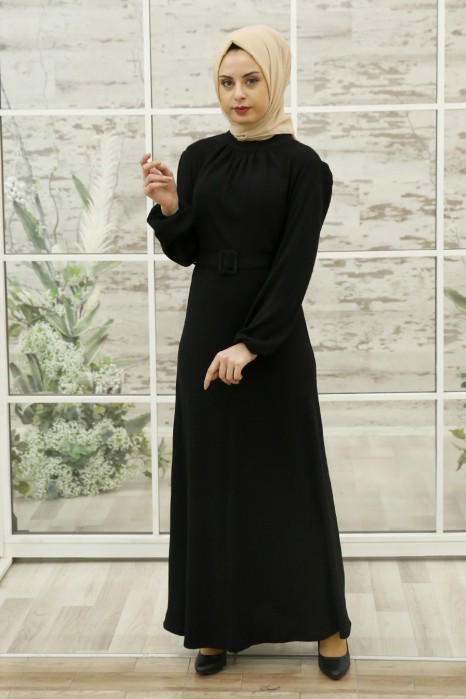 POWDER PINK DRESSBLACK DRESS